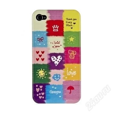 Лот: 2432397. Фото: 1. Чехол Goegtu для iPhone 4/4S вид... Чехлы, бамперы