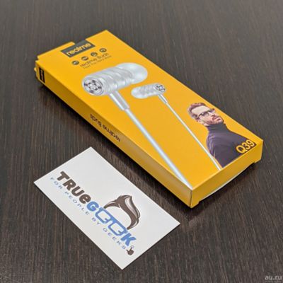 Лот: 17009599. Фото: 1. Наушники с микрофоном Realme Q39... Наушники, гарнитуры
