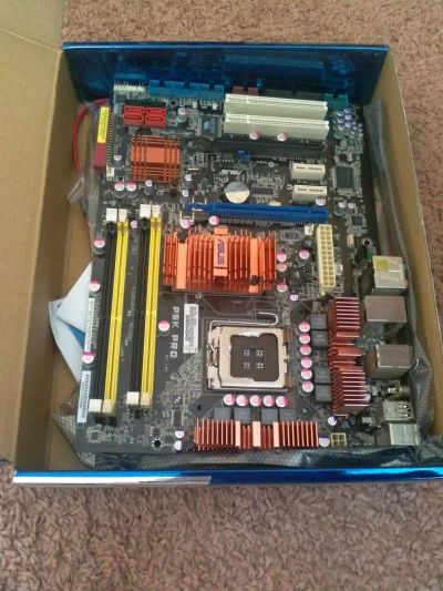 Лот: 3935756. Фото: 1. материнская плата ASUS P5KPRO. Материнские платы