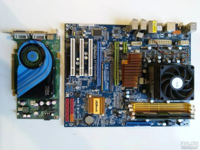 Лот: 15028714. Фото: 1. Материнская плата ASRock A770... Материнские платы