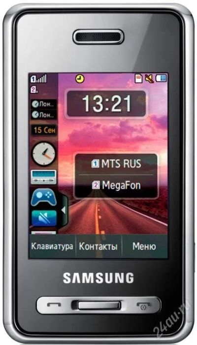 Лот: 115464. Фото: 1. Samsung D980. Кнопочные мобильные телефоны