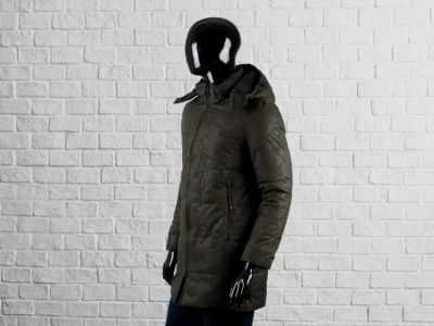 Лот: 14952958. Фото: 1. Пуховик Nike army green/como. Верхняя одежда