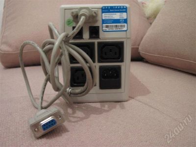 Лот: 447236. Фото: 1. UPS Ippon 600. ИБП, аккумуляторы для ИБП