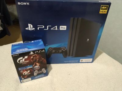 Лот: 15000260. Фото: 1. PlayStation 4pro 1tb 4k. Игровые приставки, консоли