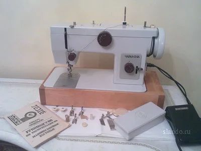 Лот: 5488641. Фото: 1. Чайка 134 с электроприводом. Швейная, вязальная
