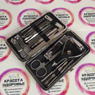 Лот: 16705384. Фото: 1. Маникюрный набор "Galante+" для... Инструменты, аксессуары