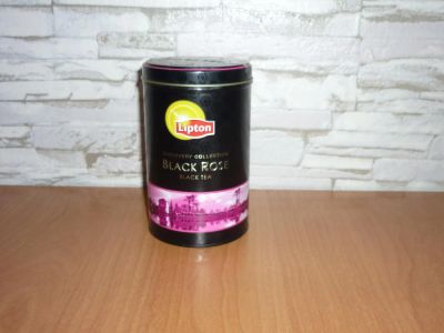 Лот: 11254713. Фото: 1. Банка жесть Lipton круглая. Контейнеры, банки