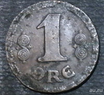 Лот: 12814853. Фото: 1. Дания. 1 эре. 1923 год. Остальные страны