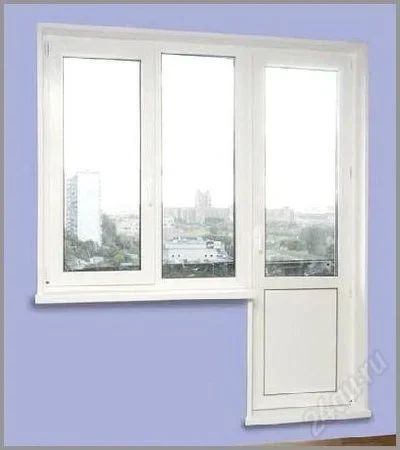 Лот: 2765245. Фото: 1. Балконный блок ПВХ 2150*2150*1400... Окна, балконы