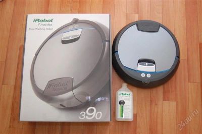 Лот: 2545224. Фото: 1. Робот-пылесос Irobot Scooba 390. Пылесосы, паровые швабры