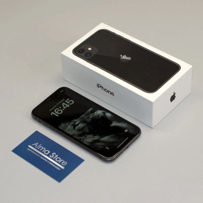 Лот: 18611095. Фото: 1. Apple iPhone 11 64 ГБ Black... Смартфоны