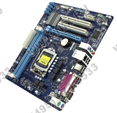 Лот: 6433293. Фото: 1. Gigabyte GA-H61M-S2P rev2.1 (OEM... Материнские платы