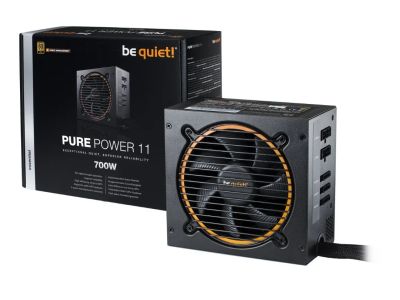 Лот: 18712691. Фото: 1. Новый be quiet! Pure Power L11-CM-700w. Корпуса, блоки питания