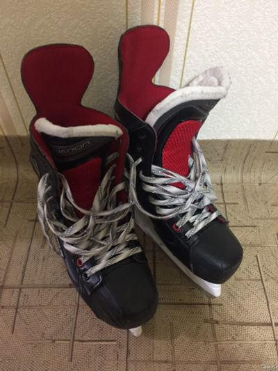 Лот: 13015598. Фото: 1. Коньки хоккейные BAUER x500. Коньки