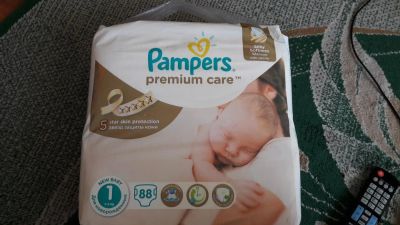 Лот: 9094860. Фото: 1. Подгузники Pampers premium care... Детская гигиена