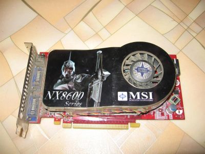 Лот: 3018599. Фото: 1. Видеокарта Geforce 8600 gts 256mb. Видеокарты