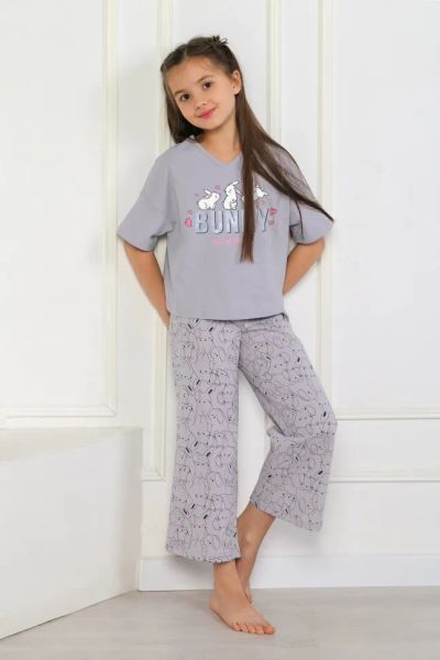 Лот: 20974860. Фото: 1. Пижама для девочки Лили-1. Домашняя одежда