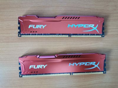 Лот: 16081166. Фото: 1. Оперативная память HyperX Fury... Оперативная память