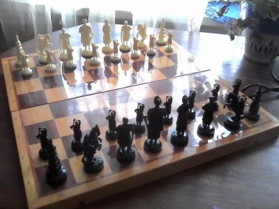Лот: 8495769. Фото: 1. шахматы из СССР 1982год. Шахматы, шашки, нарды