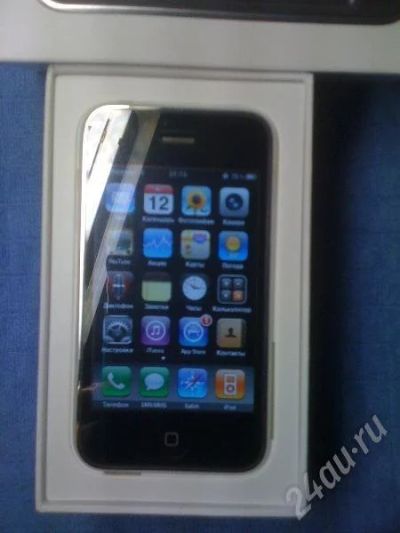 Лот: 206119. Фото: 1. Iphone 3G 16gb white. Смартфоны