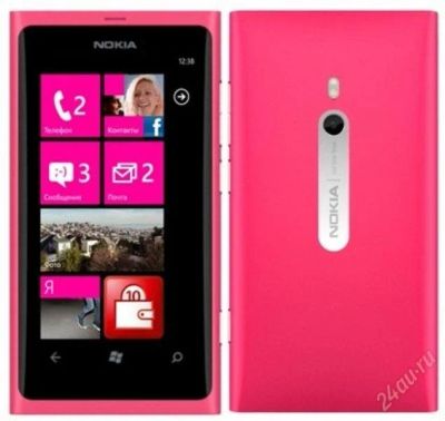 Лот: 2420289. Фото: 1. Nokia Lumia 800(розовый)оригинал. Смартфоны