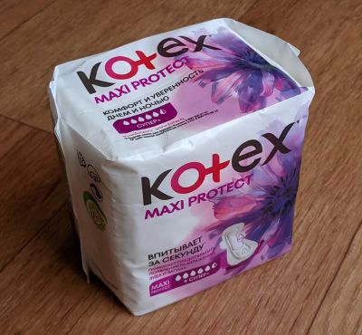 Лот: 25679037. Фото: 1. Прокладки Kotex Maxi Protect 9... Средства личной гигиены 