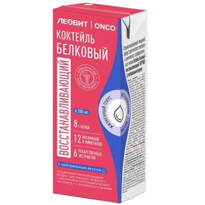 Лот: 23985143. Фото: 1. Леовит Онко коктейль белковый... Реабилитация, уход за больными