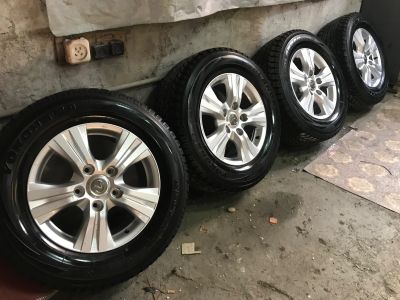 Лот: 15876038. Фото: 1. Колёса Toyota original 285/60R18... Шины на дисках