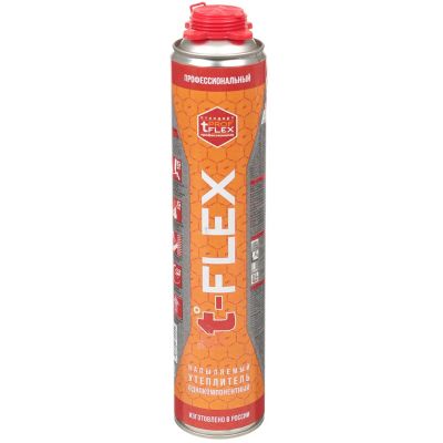 Лот: 24102807. Фото: 1. Пена-утеплитель Profflex, T-flex... Клеи, герметики, пена монтажная, клейкие ленты