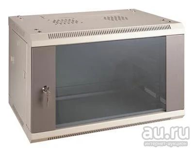 Лот: 8067257. Фото: 1. Шкаф настенный 6U 600x600 серый. Электрические щиты, боксы, шкафы