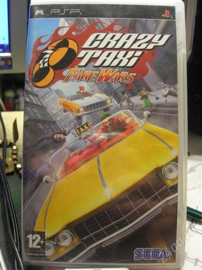 Лот: 893152. Фото: 1. psp игра диск Crazy Taxi. Игры для консолей