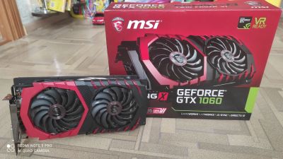 Лот: 17796562. Фото: 1. MSI gtx 1060 gaming X 3gb. Видеокарты