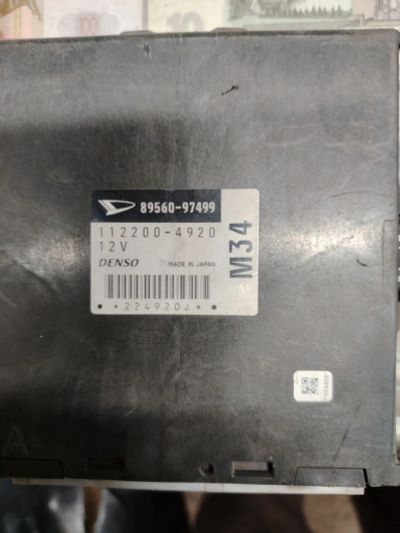 Лот: 25360606. Фото: 1. Блок управления двс Toyota 89560-97409. Электрооборудование