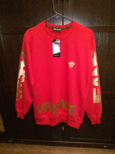 Лот: 18408712. Фото: 1. Свитшот Versace М хлопок. Свитеры, толстовки, худи