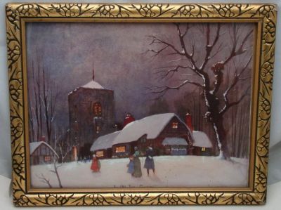 Лот: 17545275. Фото: 1. Принт репродукция картины An Old... Другое (антиквариат)