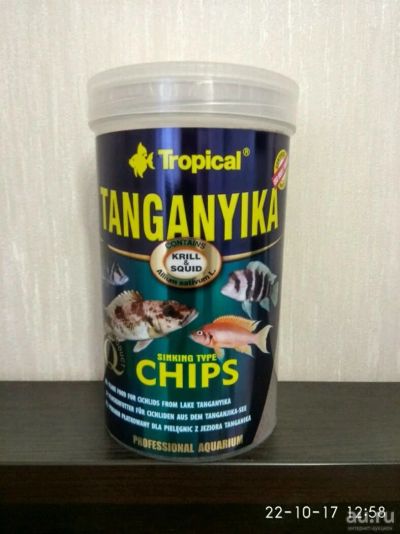 Лот: 10486734. Фото: 1. Корм для рыб Tropical Tanganyika... Корма