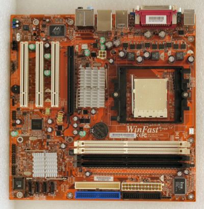 Лот: 4082790. Фото: 1. Foxconn WinFast 6100K8MA-RS. Материнские платы