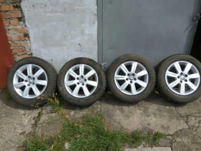 Лот: 8221853. Фото: 1. Yokohama, Volkswagen. Шины на дисках