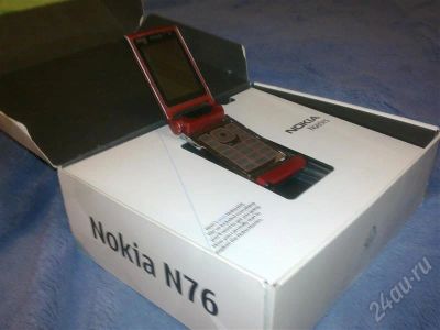 Лот: 255371. Фото: 1. Nokia N76 за 3000р. полный комплект. Смартфоны