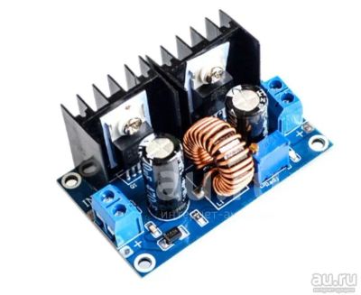 Лот: 23242292. Фото: 1. XH-M400 DC-DC понижающий модуль... Трансформаторы, катушки