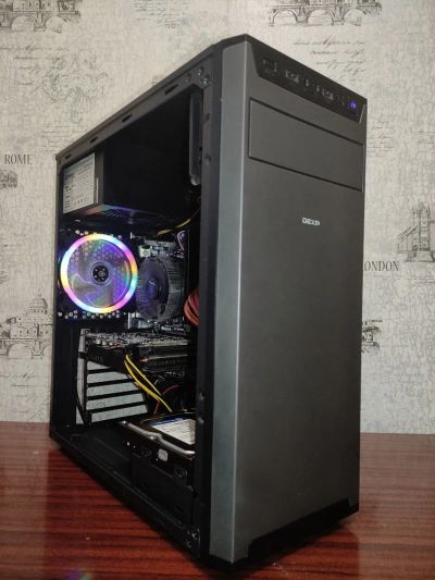 Лот: 19508378. Фото: 1. Игровой пк I3 7100/GTX 1660 Super... Компьютеры в сборе