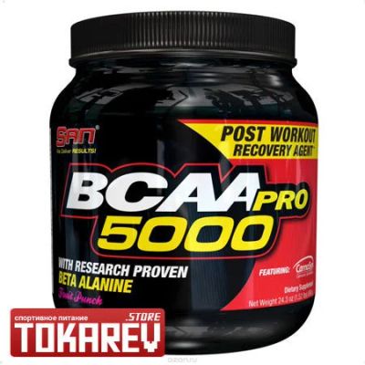 Лот: 5819283. Фото: 1. БЦАА SAN BCAA Pro 5000 (сан бца... Спортивное питание, витамины