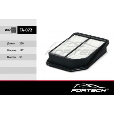 Лот: 16124193. Фото: 1. FA-072 FORTECH Ф\ возд\1378065J00... Другое (автозапчасти)