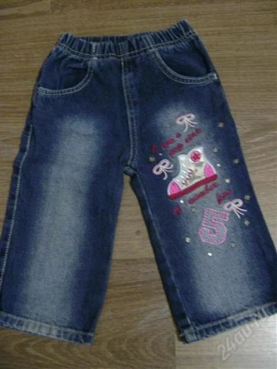 Лот: 2305122. Фото: 1. Джинсы для малышки. Брюки, шорты, джинсы
