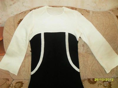 Лот: 2216385. Фото: 1. Туника из тонкой шерсти. Платья
