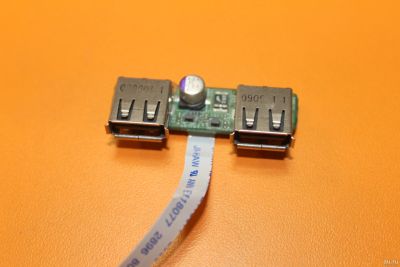 Лот: 14790413. Фото: 1. Б/У плата USB на шлейфе MS-1241B... Корпуса, блоки питания