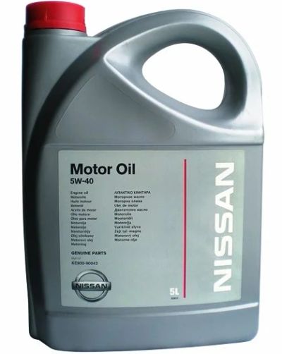 Лот: 7637845. Фото: 1. Nissan Motor Oil 5w40, 5 литров... Масла, жидкости