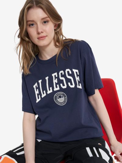 Лот: 22420180. Фото: 1. Футболка женская Ellesse, Синий. Другое (спортивная одежда)