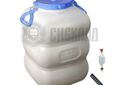 Лот: 20988540. Фото: 1. Ёмкость для брожения 60 л (Фляга... Баки, ёмкости