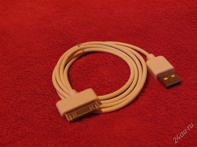 Лот: 2002854. Фото: 1. USB дата-кабель для синхронизации... Дата-кабели, переходники